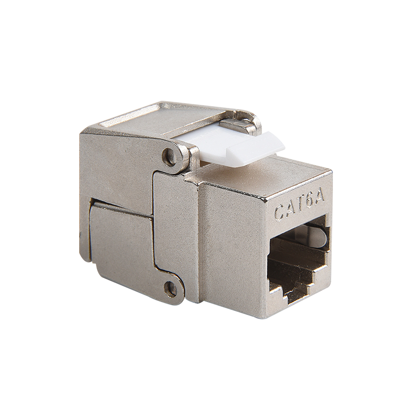 SMT-1049T8C6A-FTP 180度シールドCAT6A TOOLLESS KEYSTONE JACK
