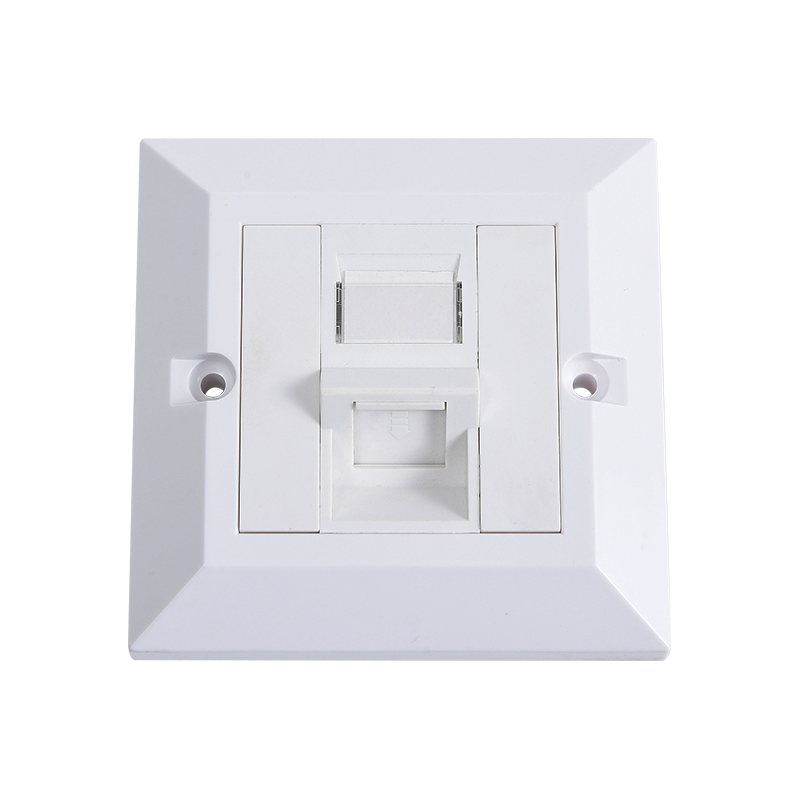 SMT-4306-86X-1X ONE PORT BEVELED FREAGE 45°UKタイプフェイスプレート